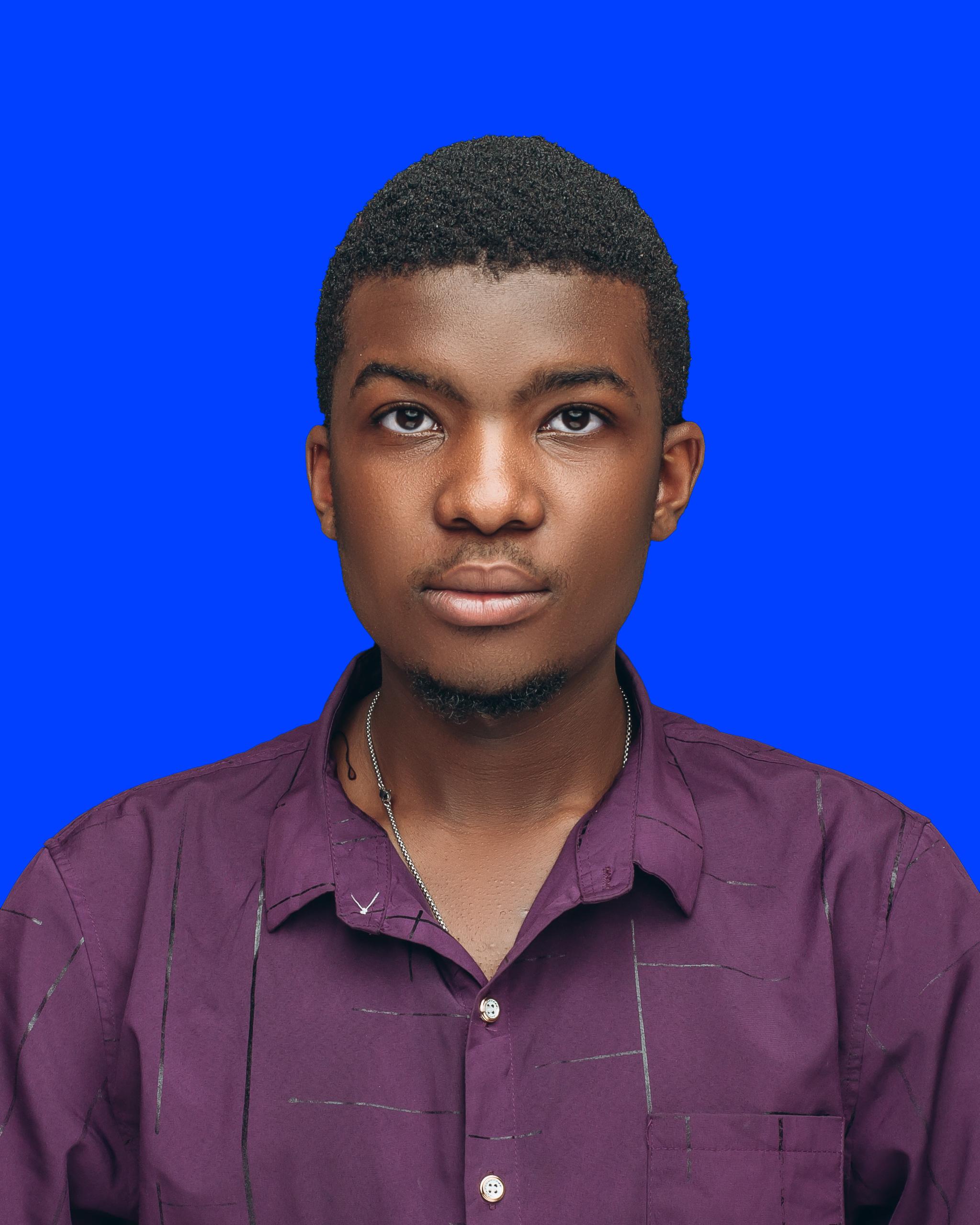 Volunteer Noah Mapesa portrait